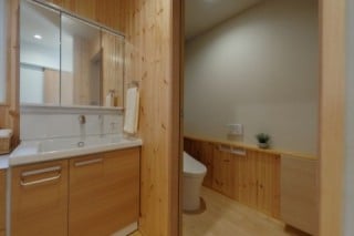 トイレ　注文住宅の新築実例