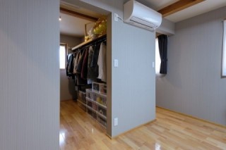 2階　寝室ＷＩＣ　注文住宅の新築事例
