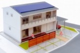 注文住宅の模型　湯本工務店