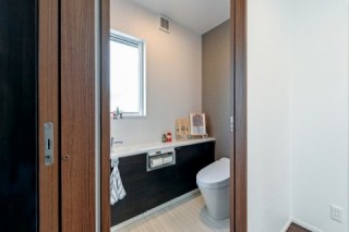 トイレ　注文住宅の新築事例