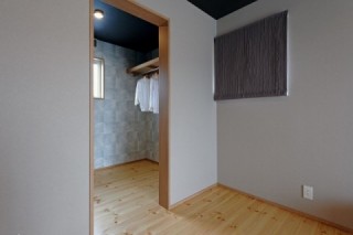 2F寝室・ウォークインクローゼット　注文住宅の新築事例