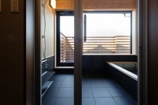 自由設計の新築　こだわりのお風呂の家
