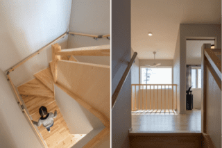 階段・吹き抜け　注文住宅の新築実例