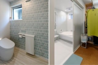 トイレ・浴室　注文住宅の新築事例