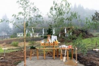 長野市　地鎮祭の様子