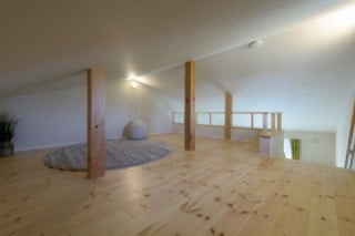 小屋裏　注文住宅の実例