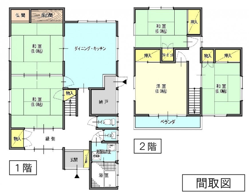 間取図（平面図）