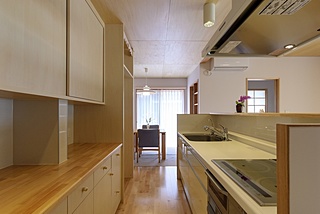 キッチン　長野市のデザイン住宅