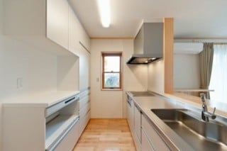 キッチン　注文住宅の新築事例